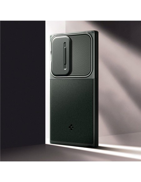 Etui Caseology Parallax na Samsung Galaxy S24 Ultra - ciemnozielone