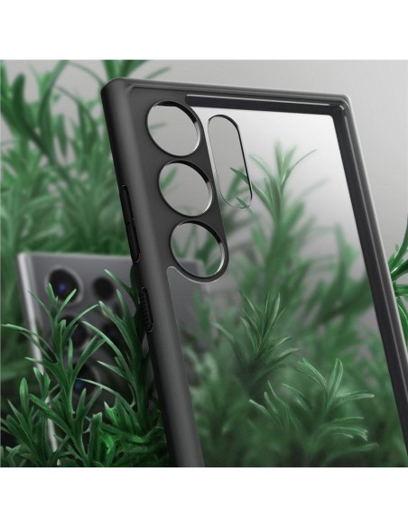 Etui Spigen Ultra Hybrid na Samsung Galaxy S24 Ultra - przezroczysto-czarne Etui Spigen Ultra Hybrid na Samsung Galaxy S24 Ultra - przezroczysto-czarne
