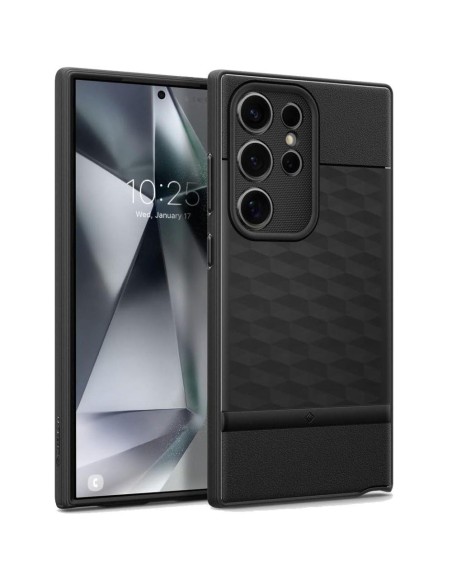 Etui Caseology Parallax na Samsung Galaxy S24 Ultra - czarny mat Etui Caseology Parallax na Samsung Galaxy S24 Ultra - czarny mat