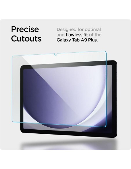 Szkło hartowane Spigen ALM Glas.tR Slim na Samsung Galaxy Tab A9+ 11'' Szkło hartowane Spigen ALM Glas.tR Slim na Samsung Galaxy Tab A9+ 11''