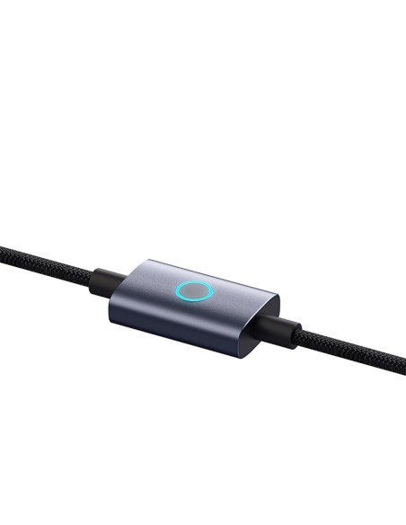 Kabel Baseus High Definition Series BS-OH139 USB-C / DP 8K PD 100W 1.5m - czarny Kabel Baseus High Definition Series BS-OH139 USB-C / DP 8K PD 100W 1.5m - czarny