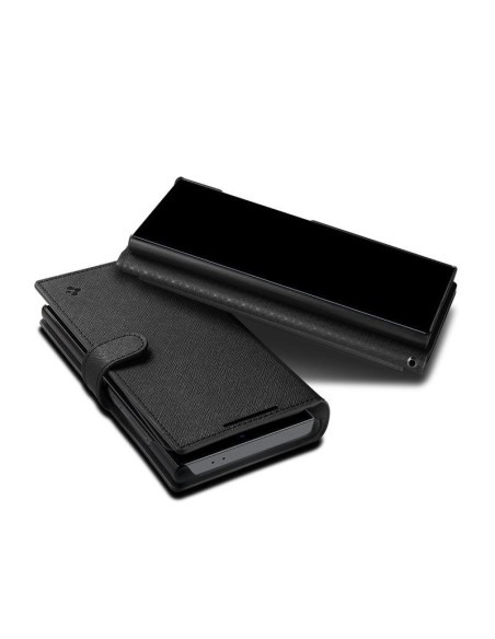 Etui Spigen Wallet S Plus na Samsung Galaxy S24 Ultra - czarne