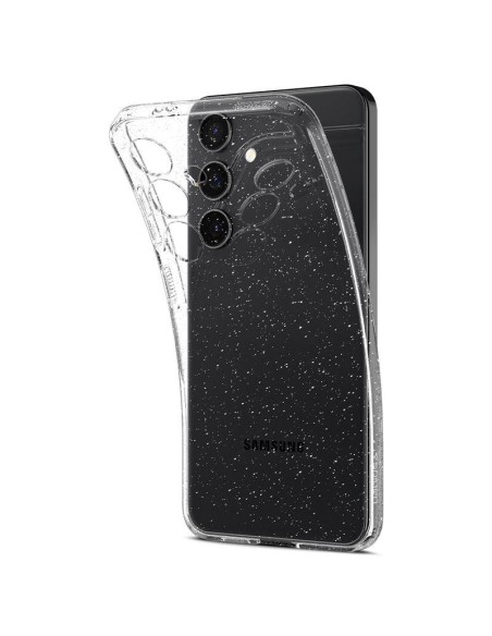 Etui Spigen Liquid Crystal na Samsung Galaxy S24+ - przezroczysto-brokatowe