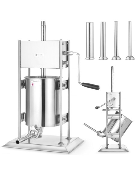 Vertikalus nerūdijančio plieno dešrų įdaru Profi Line 10L - Hendi 282151 Vertikalus nerūdijančio plieno dešrų įdaru Profi Line 10L - Hendi 282151