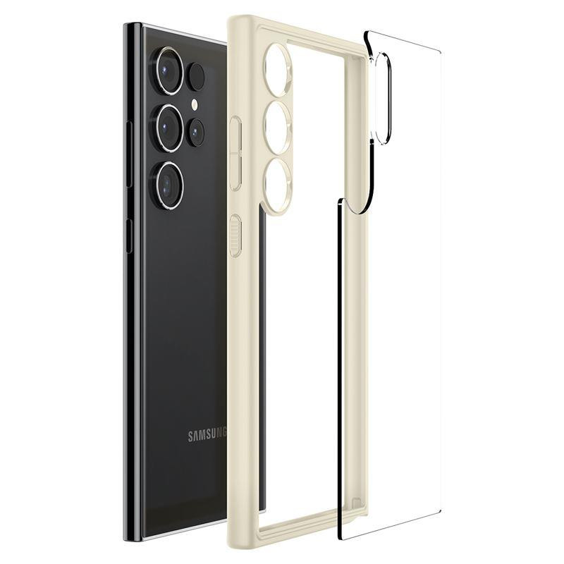 Etui Spigen Ultra Hybrid na Samsung Galaxy S24 Ultra - beżowe Etui Spigen Ultra Hybrid na Samsung Galaxy S24 Ultra - beżowe