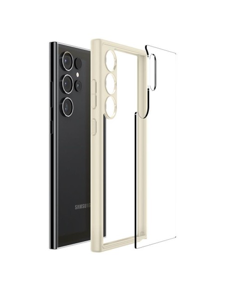 Etui Spigen Ultra Hybrid na Samsung Galaxy S24 Ultra - beżowe