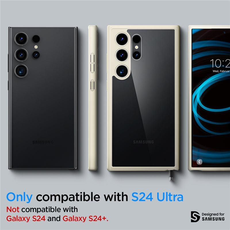 Etui Spigen Ultra Hybrid na Samsung Galaxy S24 Ultra - beżowe