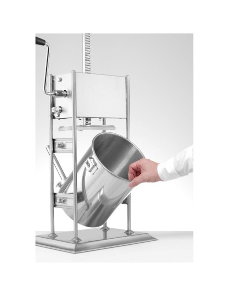 Vertikalus nerūdijančio plieno dešrų įdaru Profi Line 10L - Hendi 282151 Vertikalus nerūdijančio plieno dešrų įdaru Profi Line 10L - Hendi 282151