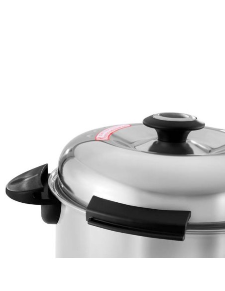 Warnik šildytuvas su lašinamomis grotelėmis karštam vandeniui, nerūdijantis plienas 230V 20L