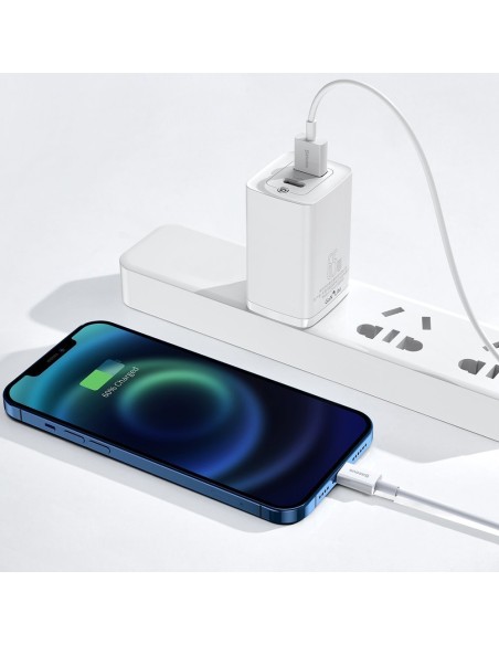Superior kabelis USB kabelis iPhone Lightning 2.4A 2m Baltas Superior kabelis USB kabelis iPhone Lightning 2.4A 2m Baltas