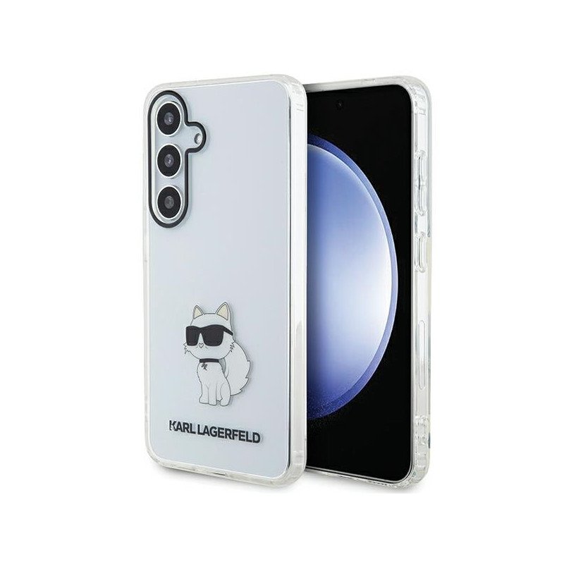 Etui Karl Lagerfeld IML Choupette na Samsung Galaxy S24+ - przezroczyste Etui Karl Lagerfeld IML Choupette na Samsung Galaxy S24+ - przezroczyste
