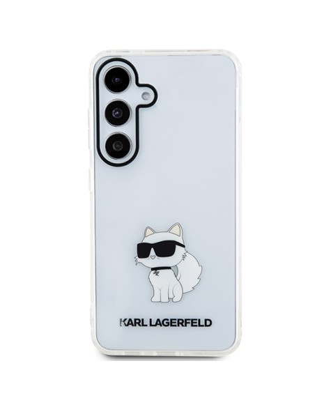 Etui Karl Lagerfeld IML Choupette na Samsung Galaxy S24+ - przezroczyste Etui Karl Lagerfeld IML Choupette na Samsung Galaxy S24+ - przezroczyste