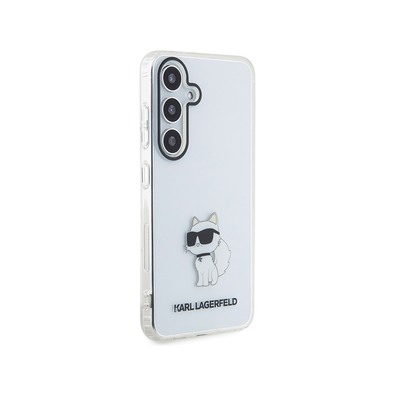 Etui Karl Lagerfeld IML Choupette na Samsung Galaxy S24+ - przezroczyste