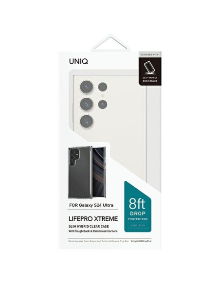 Etui UNIQ LifePro Xtreme na Samsung Galaxy S24 Ultra - przezroczyste Etui UNIQ LifePro Xtreme na Samsung Galaxy S24 Ultra - przezroczyste