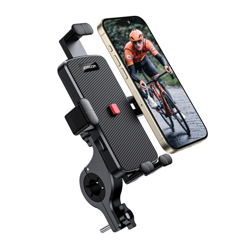 Uchwyt Joyroom JR-OK7 rowerowy na telefon - czarny Uchwyt Joyroom JR-OK7 rowerowy na telefon - czarny