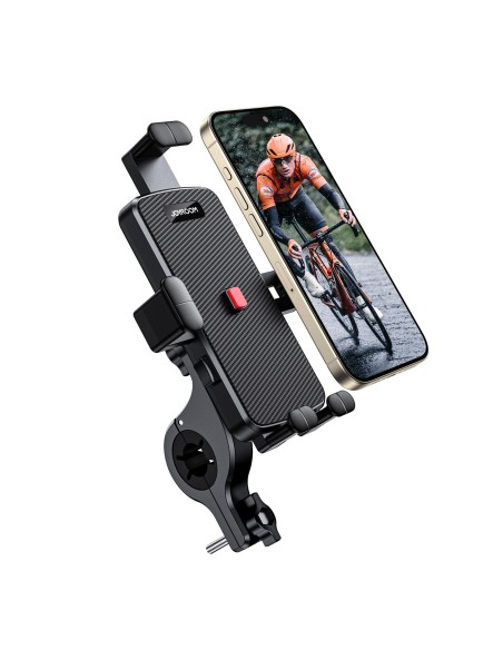 Uchwyt Joyroom JR-OK7 rowerowy na telefon - czarny Uchwyt Joyroom JR-OK7 rowerowy na telefon - czarny