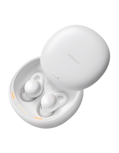 Słuchawki bezprzewodowe TWS Joyroom JR-TS2 Cozydots Series z aktywną redukcją szumów, Bluetooth 5.3 - białe Słuchawki bezprzewodowe TWS Joyroom JR-TS2 Cozydots Series z aktywną redukcją szumów, Bluetooth 5.3 - białe