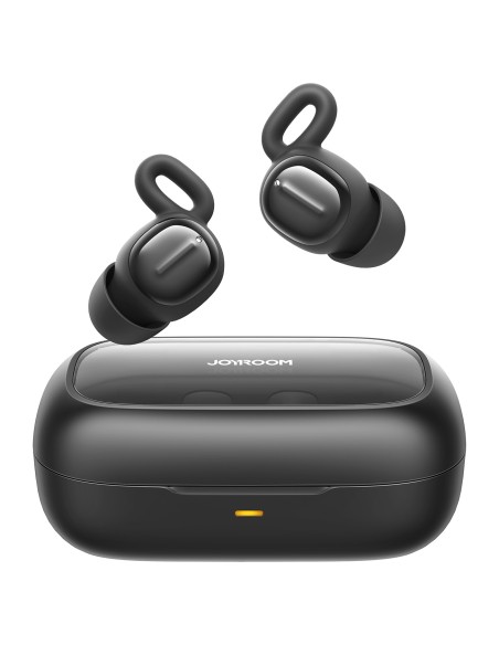 Słuchawki bezprzewodowe TWS Joyroom JR-TS1 Cozydots Series z Bluetooth 5.3, tłumieniem hałasu - czarne Słuchawki bezprzewodowe TWS Joyroom JR-TS1 Cozydots Series z Bluetooth 5.3, tłumieniem hałasu - czarne