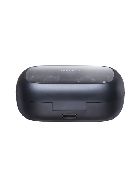Słuchawki bezprzewodowe TWS Joyroom JR-TS1 Cozydots Series z Bluetooth 5.3, tłumieniem hałasu - czarne Słuchawki bezprzewodowe TWS Joyroom JR-TS1 Cozydots Series z Bluetooth 5.3, tłumieniem hałasu - czarne