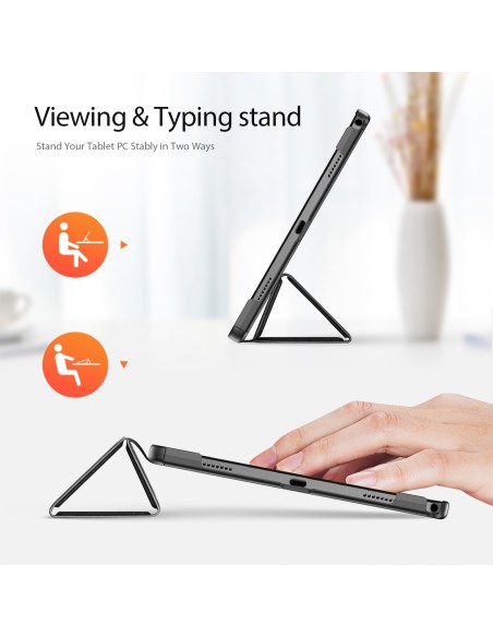 Etui Dux Ducis Domo z klapką i smart sleep na Lenovo Tab M11 - czarne