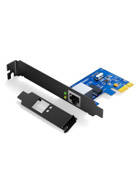Karta sieciowa Ugreen US230 Gigabit 10/ 100/ 1000Mbps PCI-E - czarna Karta sieciowa Ugreen US230 Gigabit 10/ 100/ 1000Mbps PCI-E - czarna