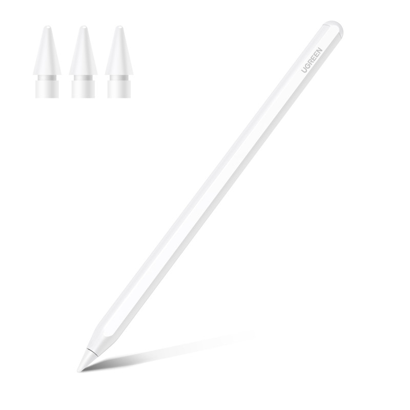 Rysik Ugreen LP653 z ładowaniem bezprzewodowym do tabletów iPad - biały Rysik Ugreen LP653 z ładowaniem bezprzewodowym do tabletów iPad - biały