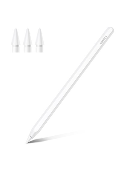 Rysik Ugreen LP653 z ładowaniem bezprzewodowym do tabletów iPad - biały Rysik Ugreen LP653 z ładowaniem bezprzewodowym do tabletów iPad - biały