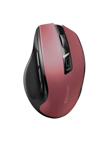 Mysz optyczna Ugreen MU006 bezprzewodowa USB 2.4GHz / Bluetooth 5.0 4000 DPI - czerwona Mysz optyczna Ugreen MU006 bezprzewodowa USB 2.4GHz / Bluetooth 5.0 4000 DPI - czerwona