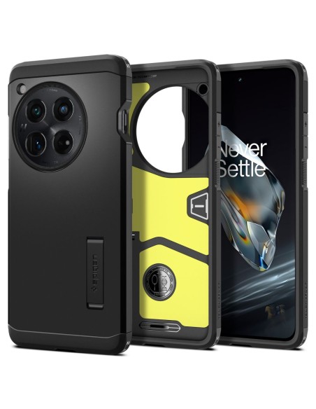 Etui Spigen Tough Armor na OnePlus 12 - czarne Etui Spigen Tough Armor na OnePlus 12 - czarne