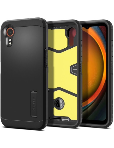 Etui Spigen Tough Armor na Samsung Galaxy XCover 7 - czarne Etui Spigen Tough Armor na Samsung Galaxy XCover 7 - czarne