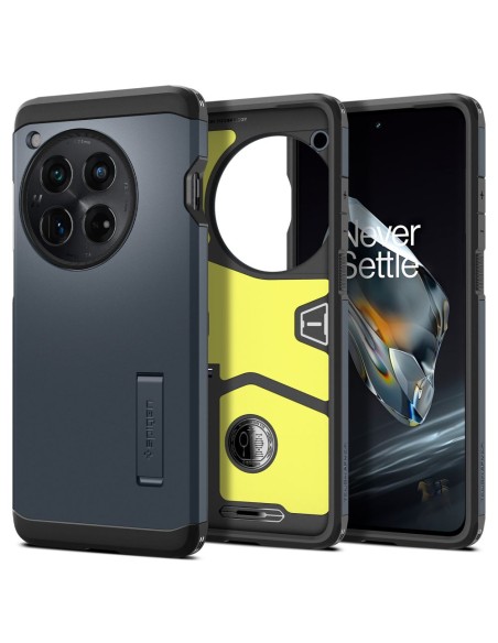 Etui Spigen Tough Armor na OnePlus 12 - szare Etui Spigen Tough Armor na OnePlus 12 - szare