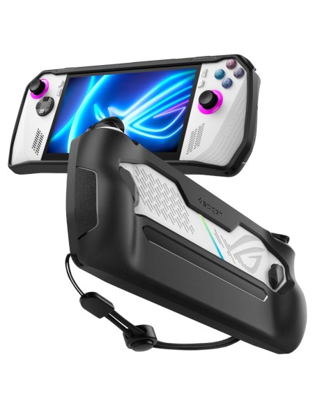 Etui Spigen Rugged Armor na Asus ROG Ally - czarny mat Etui Spigen Rugged Armor na Asus ROG Ally - czarny mat