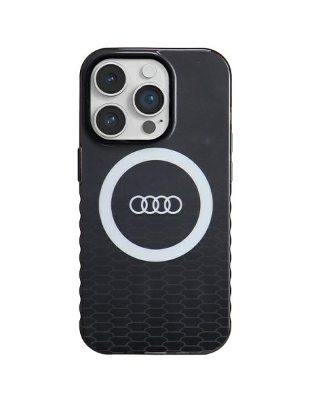 Etui Audi IML Big Logo MagSafe na iPhone 14 Pro - czarne Etui Audi IML Big Logo MagSafe na iPhone 14 Pro - czarne