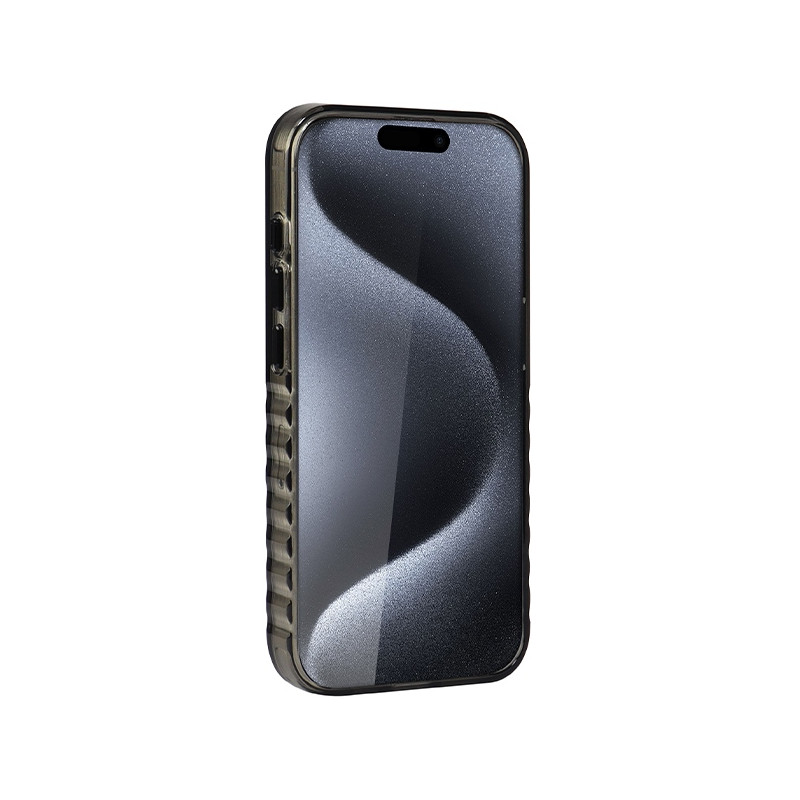 Etui Audi IML Big Logo MagSafe na iPhone 15 Pro - czarne
