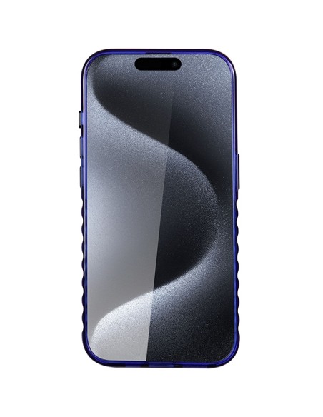 Etui Audi IML Big Logo MagSafe na iPhone 15 Pro - niebieskie Etui Audi IML Big Logo MagSafe na iPhone 15 Pro - niebieskie