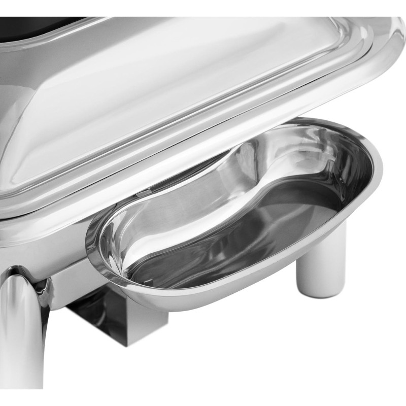 Makaronų stalo maisto šildytuvas su dangčiu ir langeliu GN 2/3 5,3 l