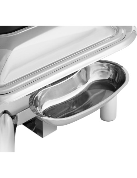 Makaronų stalo maisto šildytuvas su dangčiu ir langeliu GN 2/3 5,3 l