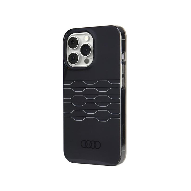 Etui Audi IML MagSafe na iPhone 13 Pro Max - czarne