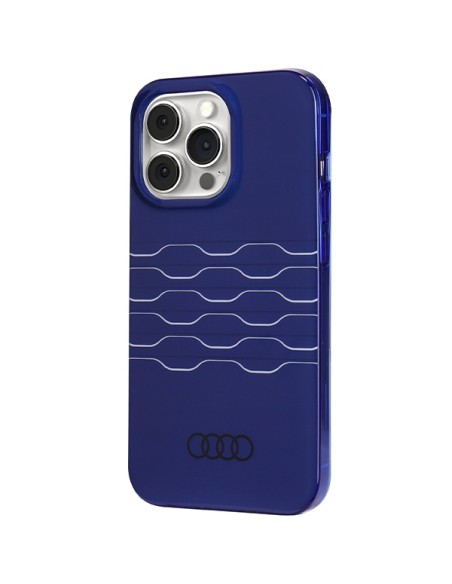 Etui Audi IML MagSafe na iPhone 13 Pro Max - niebieskie Etui Audi IML MagSafe na iPhone 13 Pro Max - niebieskie