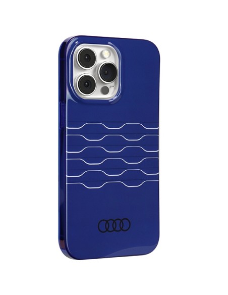 Etui Audi IML MagSafe na iPhone 13 Pro Max - niebieskie Etui Audi IML MagSafe na iPhone 13 Pro Max - niebieskie