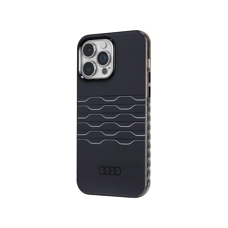 Etui Audi IML MagSafe na iPhone 14 Pro Max - czarne