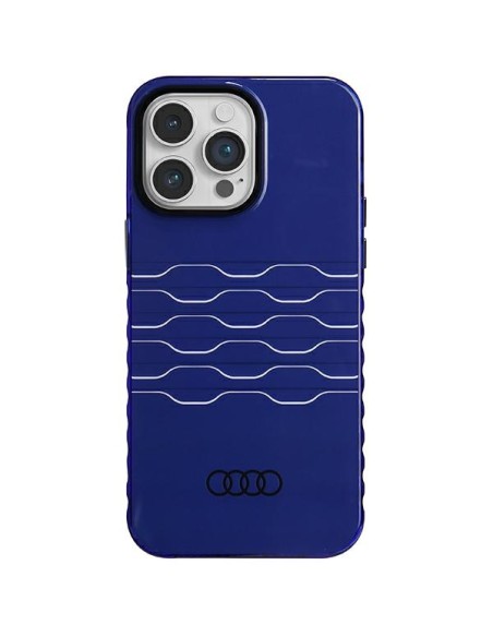 Etui Audi IML MagSafe na iPhone 14 Pro Max - niebieskie Etui Audi IML MagSafe na iPhone 14 Pro Max - niebieskie
