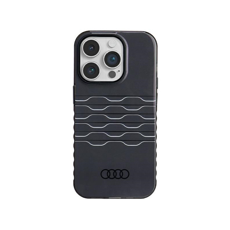 Etui Audi IML MagSafe na iPhone 14 Pro - czarne