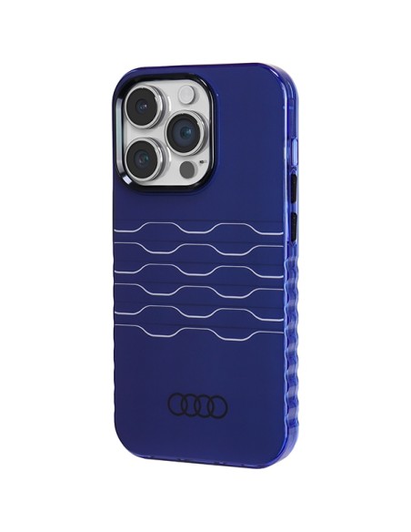 Etui Audi IML MagSafe na iPhone 14 Pro - niebieskie Etui Audi IML MagSafe na iPhone 14 Pro - niebieskie