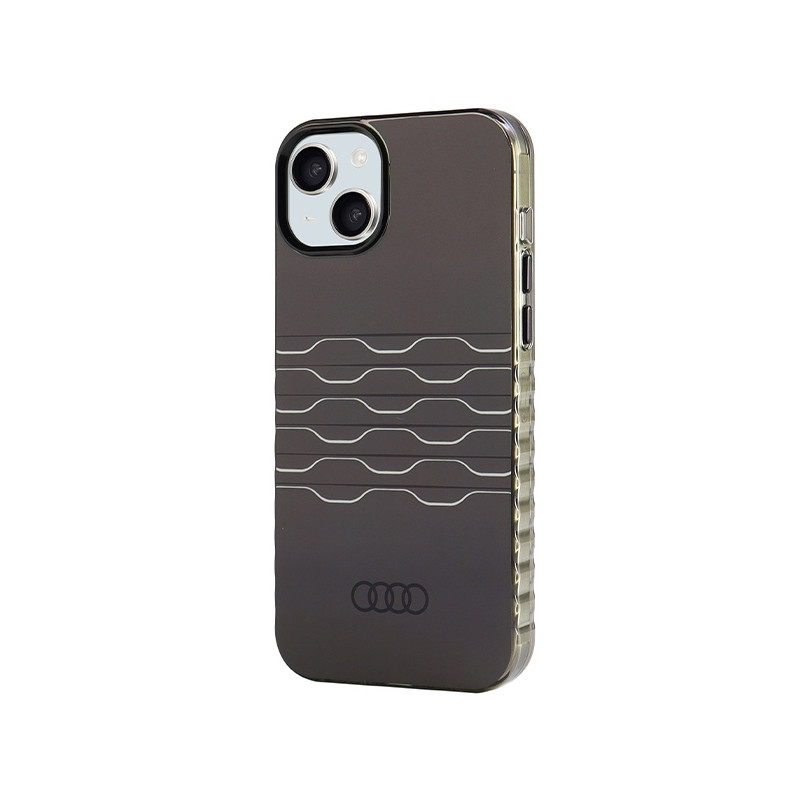 Etui Audi IML MagSafe na iPhone 15 Plus / 14 Plus - czarne