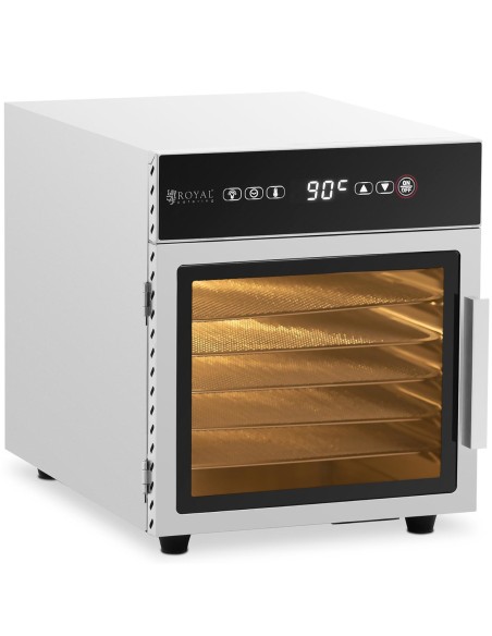 Maisto džiovintuvas grybams vaisiams daržovėms žolelėms 6 grotelės 30-90 C 500 W Maisto džiovintuvas grybams vaisiams daržovėms žolelėms 6 grotelės 30-90 C 500 W