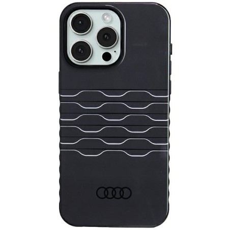 Etui Audi IML MagSafe na iPhone 15 Pro Max - czarne Etui Audi IML MagSafe na iPhone 15 Pro Max - czarne
