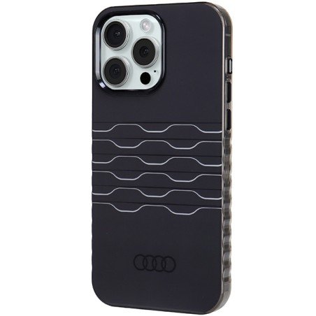 Etui Audi IML MagSafe na iPhone 15 Pro Max - czarne Etui Audi IML MagSafe na iPhone 15 Pro Max - czarne