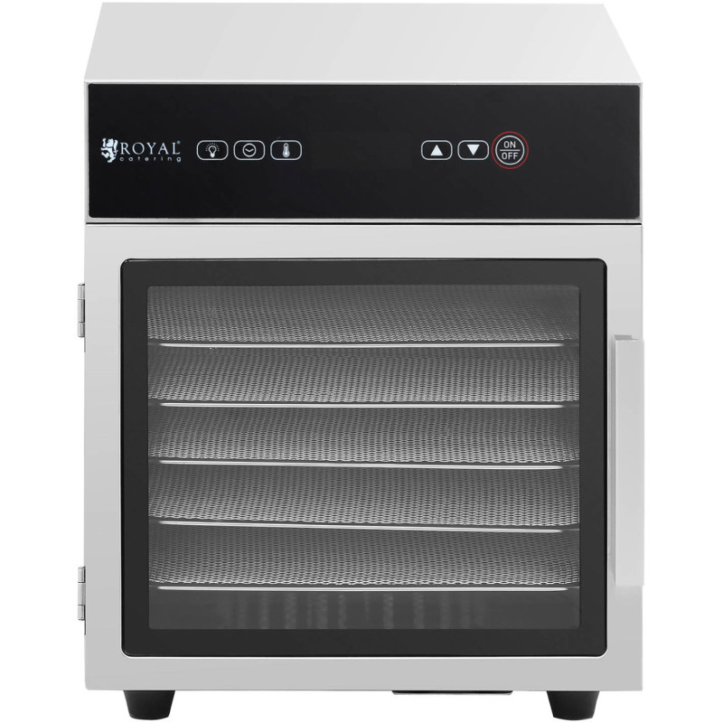 Maisto džiovintuvas grybams vaisiams daržovėms žolelėms 6 grotelės 30-90 C 500 W
