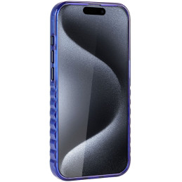 Etui Audi IML MagSafe na iPhone 15 Pro Max - niebieskie